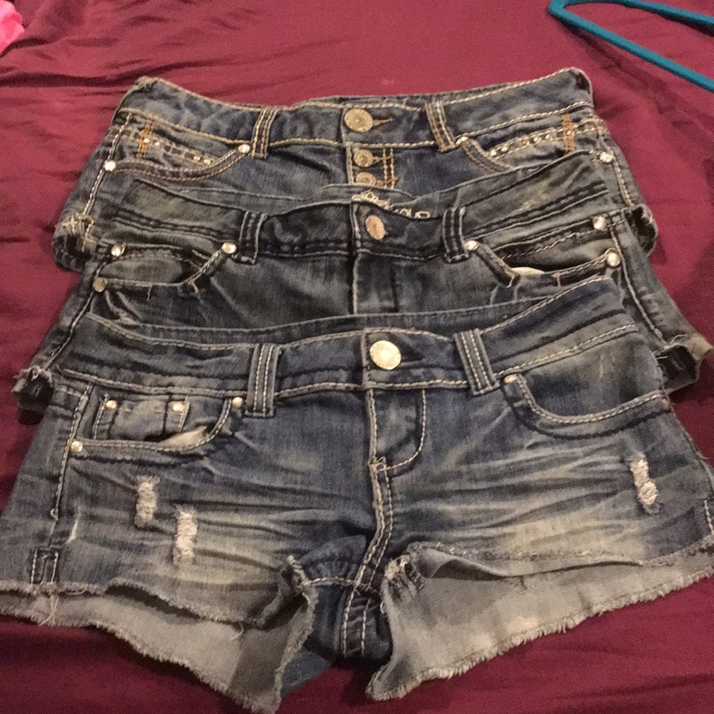 Almost Famous Size 5 Jean Short BUNDLE!